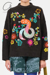 YANYAN KNITS 24 Autumn and Winter Snake Sweater YYK-YYW23-2032-ZONG Brown